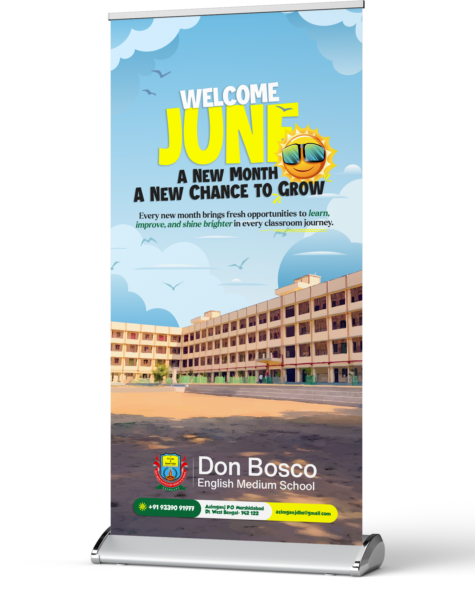 Don Bosco Standee Rollup Banner