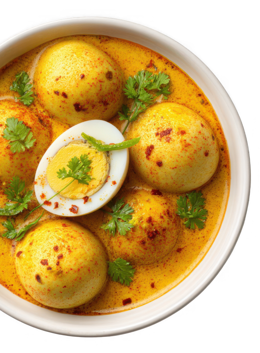 Egg Curry Dish