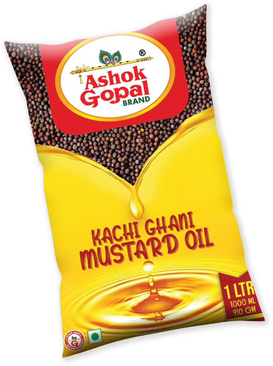 Kachi Ghani Mustard Oil Pouch